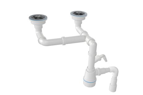 Двойной евросифон для гранита NOVA 1192 (1191-051)