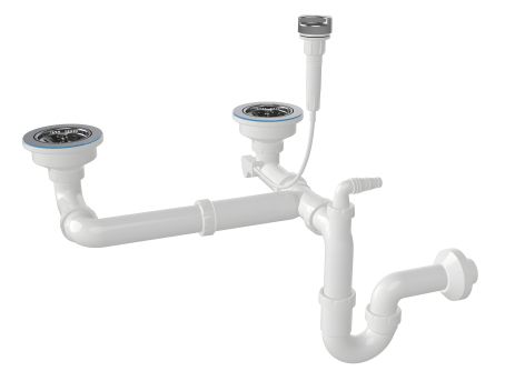 Подвійний євросифон-автомат NOVA для граніту (1199-070) Подвійний євросифон-автомат NOVA для граніту (1199-070)