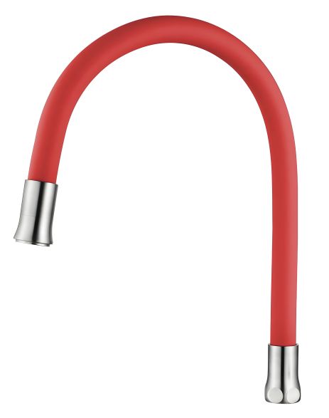 Гусак для гибкого кухонного смесителя Germece CS 519-1 красный