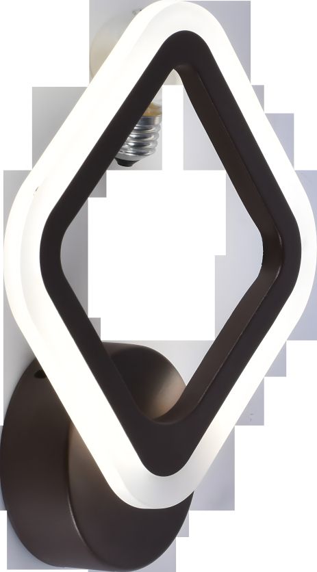 Светодиодное акриловое бра настенное Sirius LI8822/1 BK 16W