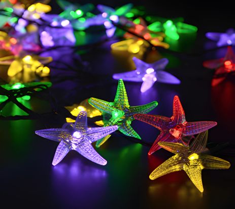 Солнечная садовая гирлянда Sirius SL2885M-SF20 звездочка