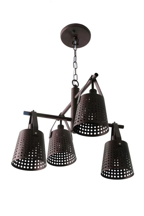 Люстра Sirius Д ТС1823-4 в стилі лофт на 4 плафони Люстра Sirius Д ТС1823-4 в стилі лофт на 4 плафони