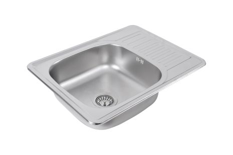 Кухонная мойка из нержавеющей стали Valeso 6550 САТИН (0,8/180 мм)