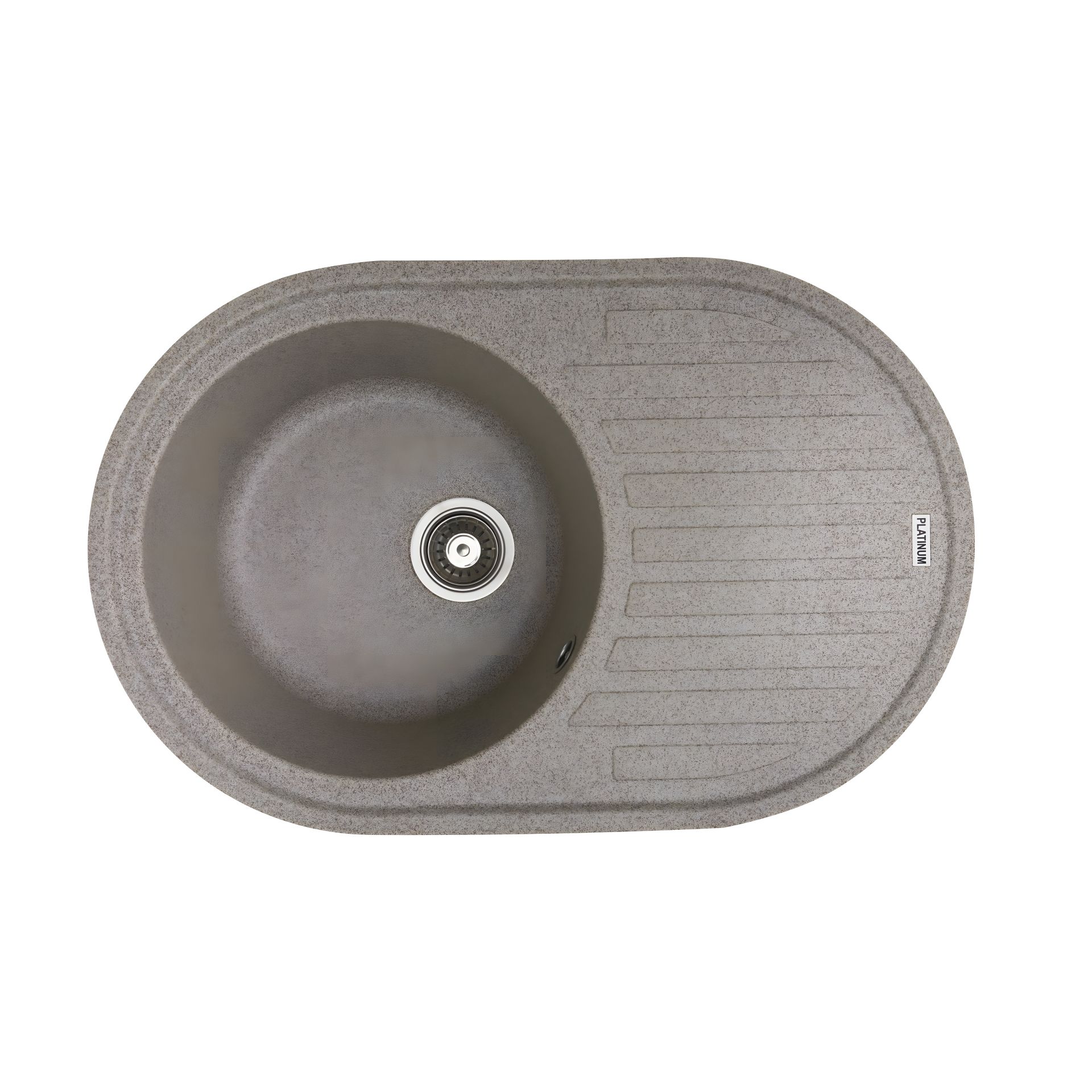 Кухонная гранитная мойка VALESO LIRA 7750 матовая Карамель Кухонная гранитная мойка VALESO LIRA 7750 матовая Карамель