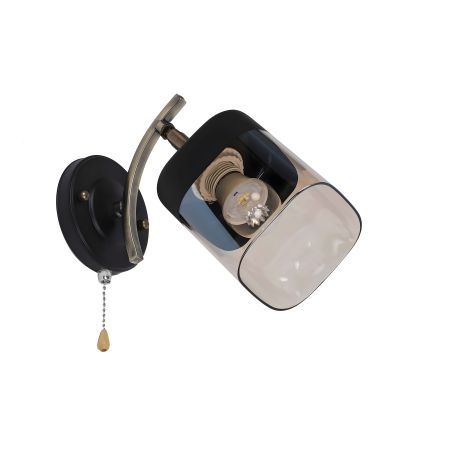 Настінне бра Sirius B N3878/1W AB+BK Настінне бра Sirius B N3878/1W AB+BK