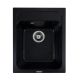 Кухонная гранитная мойка VALESO KORRADO 4050 матовая Черный металлик Кухонная гранитная мойка VALESO KORRADO 4050 матовая Черный металлик