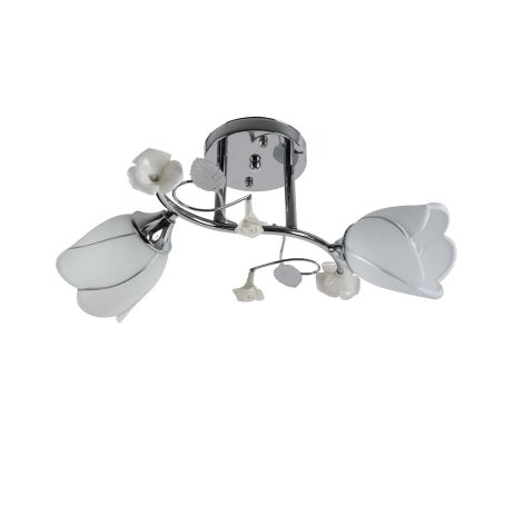 Стельова люстра sirius b n2570/2 cr на 2 стелю