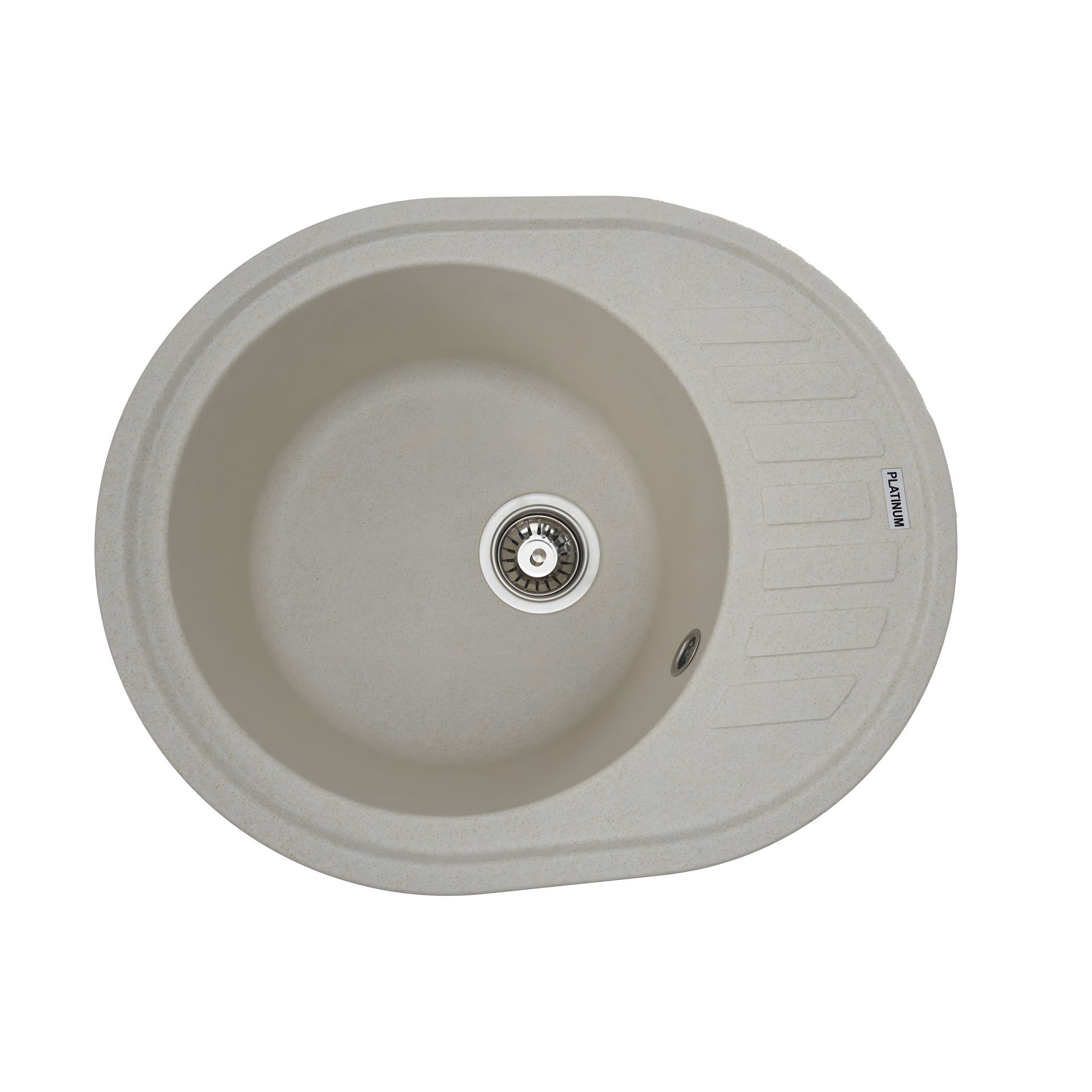 Матова гранітна мийка для кухні VALESO SOUL 6250 Пісок Матова гранітна мийка для кухні VALESO SOUL 6250 Пісок