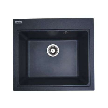 Кухонна гранітна мийка VALESO 5852 VESTA матова Антрацит Кухонна гранітна мийка VALESO 5852 VESTA матова Антрацит