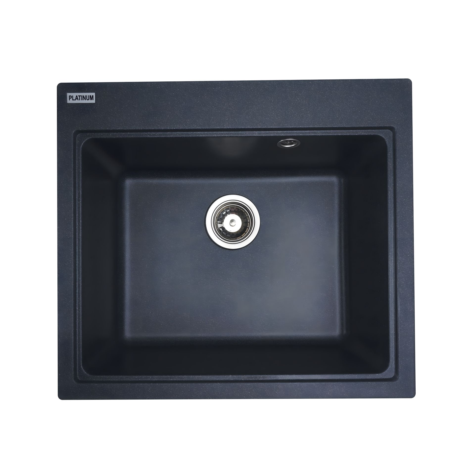 Гранитная мойка для кухни VALESO 5852 VESTA матовая Антрацит Гранитная мойка для кухни VALESO 5852 VESTA матовая Антрацит