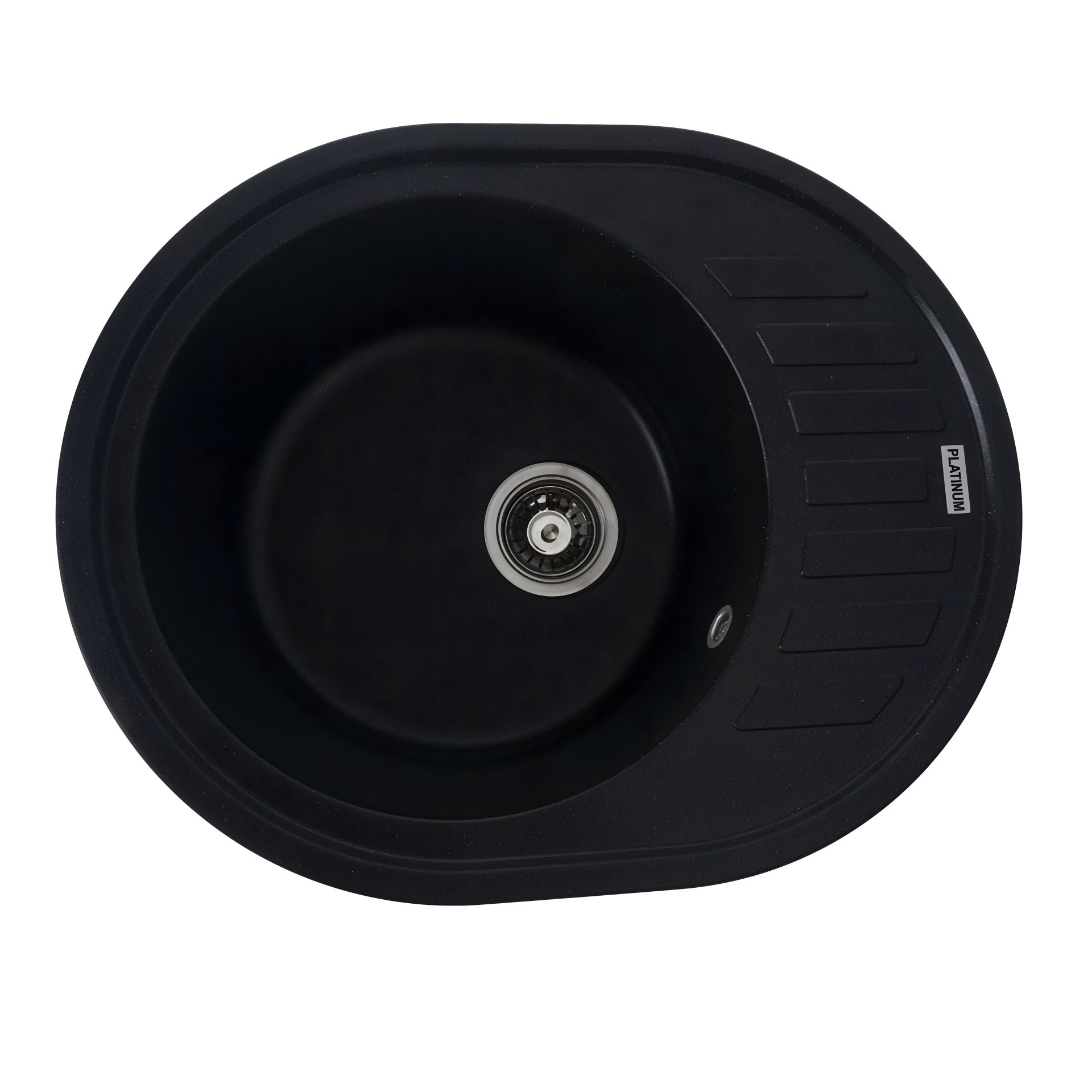 VALESO SOUL 6250 гранітна мийка для кухні матова Чорний металік VALESO SOUL 6250 гранітна мийка для кухні матова Чорний металік