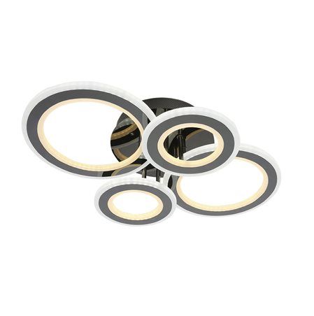 Люстра світлодіодна акрілова Sirius S2608-4 176W Люстра світлодіодна акрілова Sirius S2608-4 176W