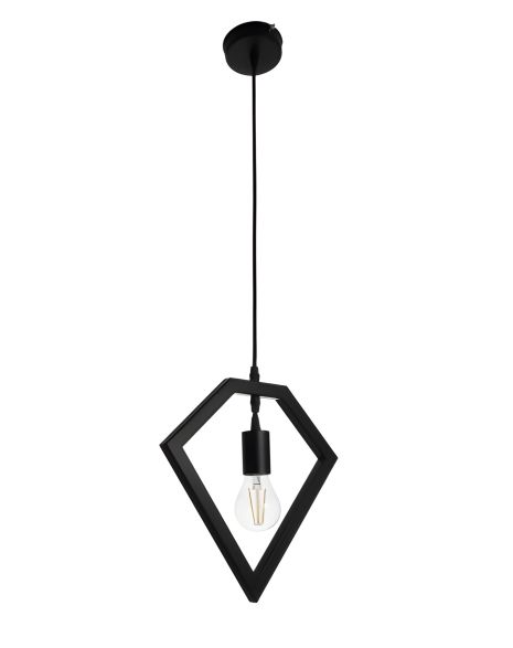 Sirius PR 1030/1 люстра підвісна металева чорного кольору