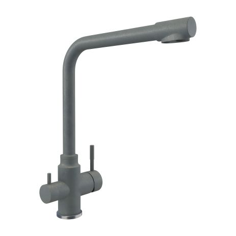 Під фільтр змішувач Platinum KT 8201 (8626) Сірий металік