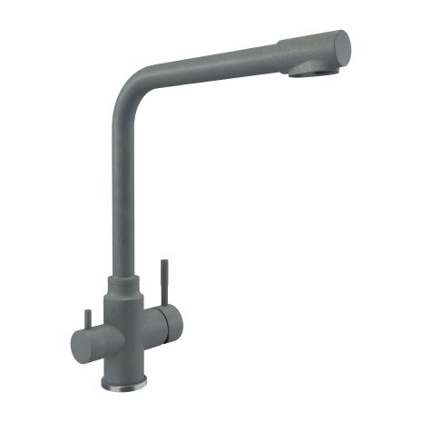 Під фільтр змішувач Platinum KT 8201 (8626) Сірий металік