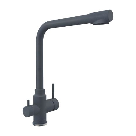 Смеситель под фильтр Platinum KT 8201 (8626) цвет Серый муссон