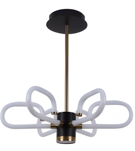 Sirius N світлодіодна акрилова люстра 3906-6 77W