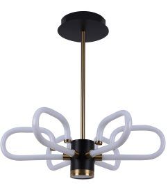 Світлодіодна акрилова люстра Sirius N 3906-6 77W