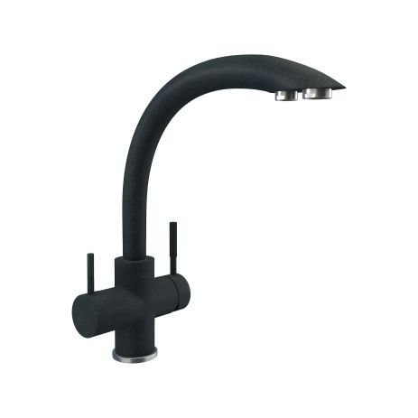 Антрацитовый смеситель под фильтр Platinum 8203 HDF