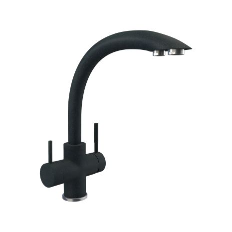 Антрацитовый смеситель под фильтр Platinum 8203 HDF