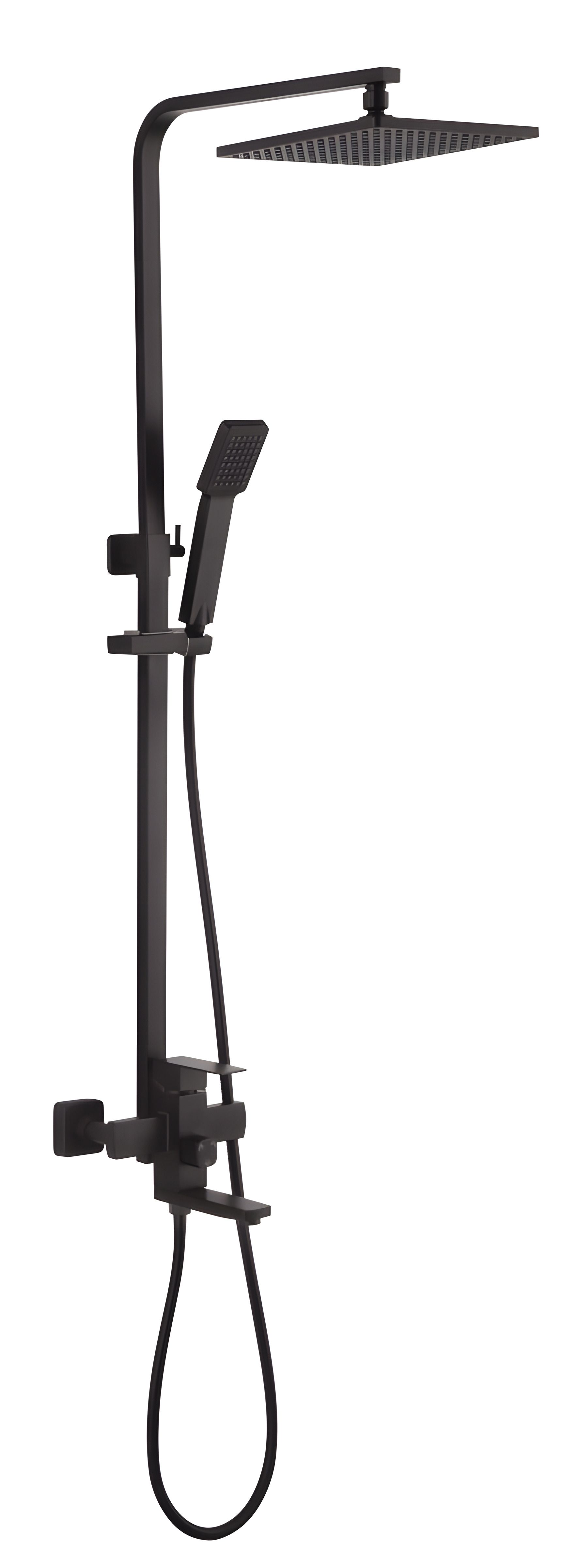 Черная душевая колонна Platinum T 76 Черная душевая колонна Platinum T 76