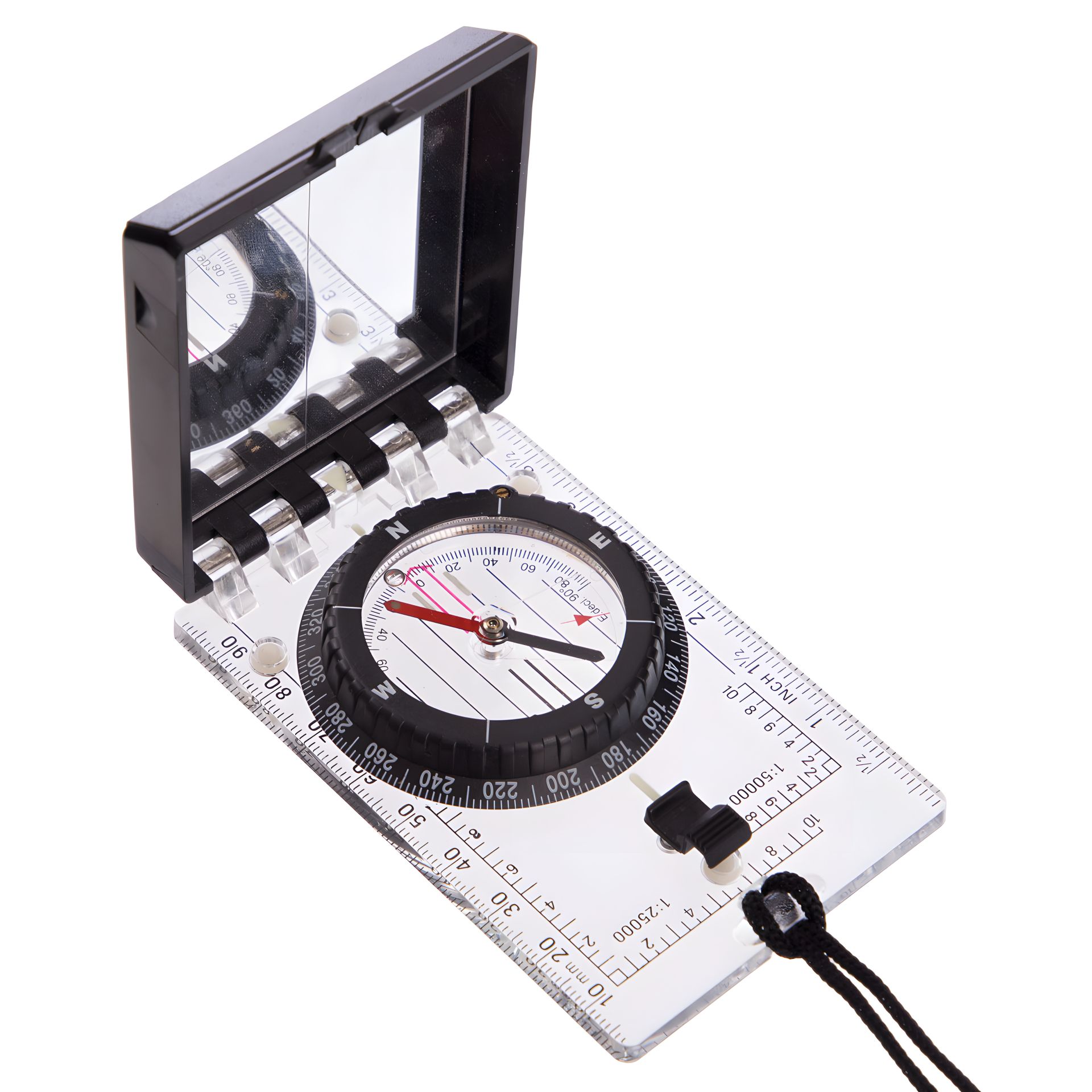 Рідинний компас планшетний із дзеркалом Professional DC45-6C Рідинний компас планшетний із дзеркалом Professional DC45-6C