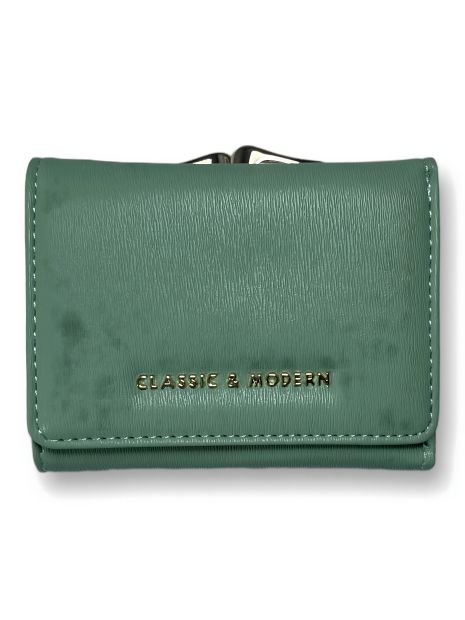 Жіночий гаманець Tailian із зеленого шкірозамінника