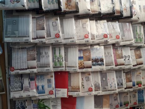 Шторки для ванной Tropic в ассортименте, Турция