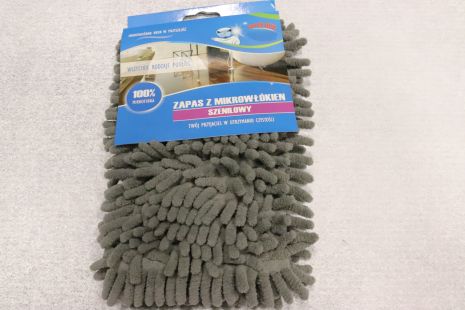 Запаска на швабру з мікрофібри локшина Tadar 8928/grey удалить