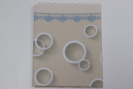 Вінілова скатертина на кухонній таблиці 135*210 см Monfino CKB 5