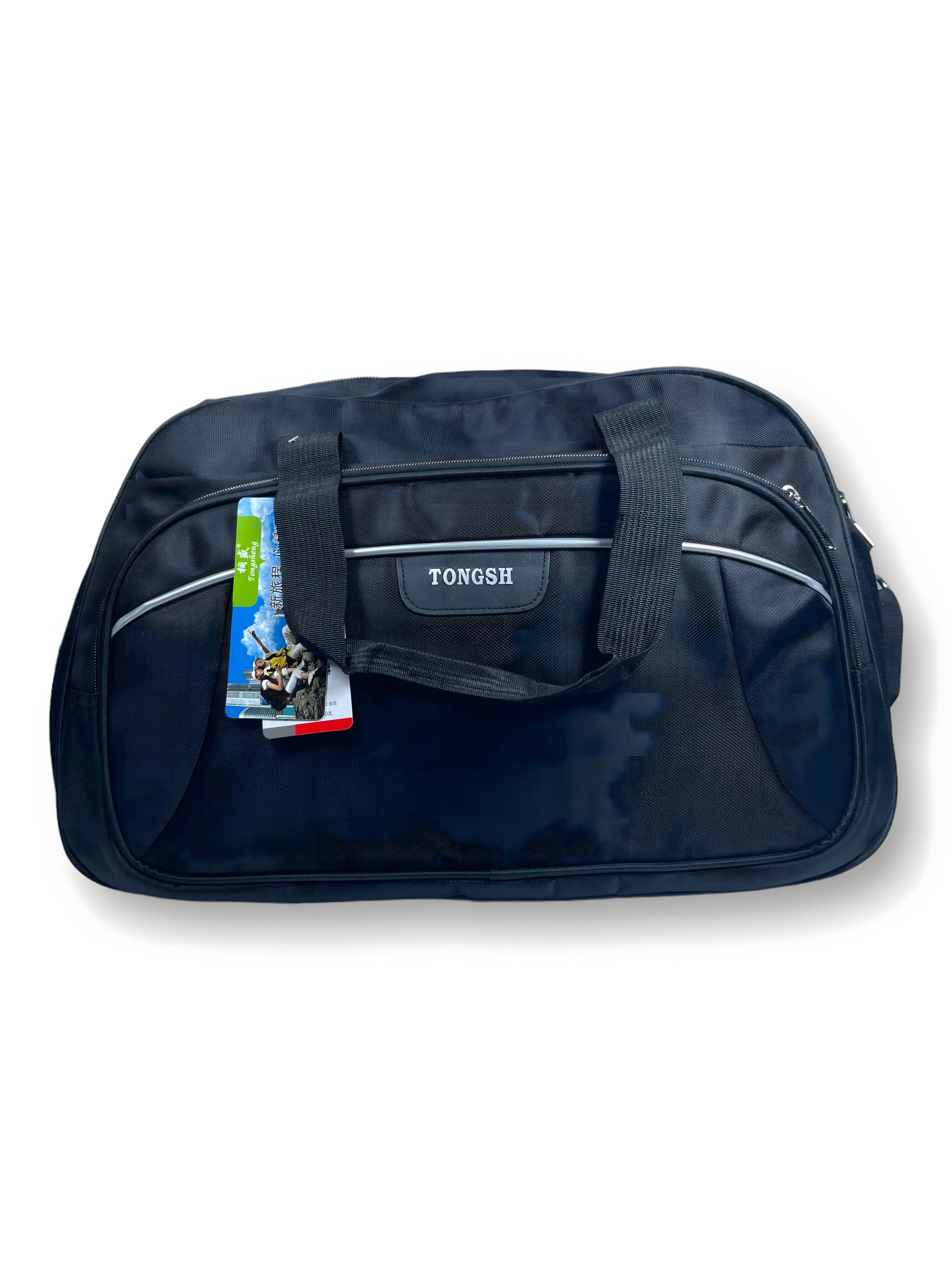 Дорожня сумка 45 л від Tongsheng, 1 основне відділення, додаткове відділення, внутрішнє відділення, розмір: 50*35*24 см, чорна Дорожня сумка 45 л від Tongsheng, 1 основне відділення, додаткове відділення, внутрішнє відділення, розмір: 50*35*24 см, чорна