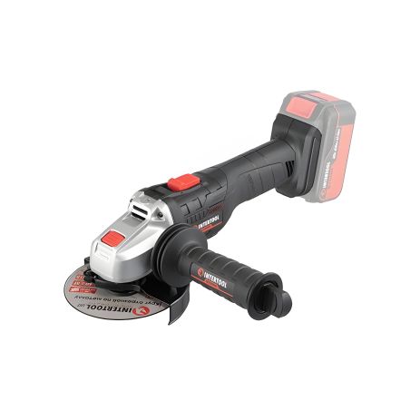 Угловая аккумуляторная шлифмашина 20 В, 125 мм, INTERTOOL WT-9366