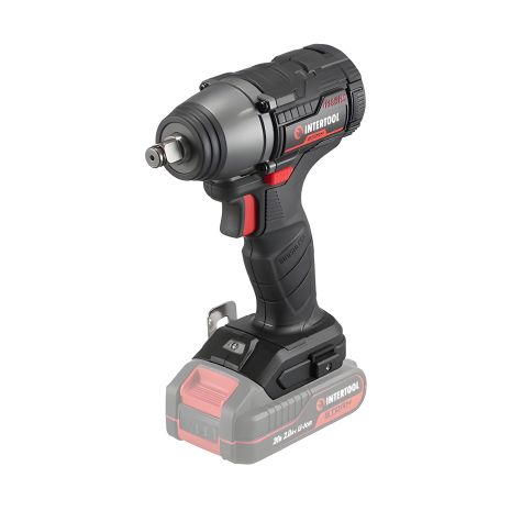 Ударный аккумуляторный гайковерт INTERTOOL WT-9364, бесщеточный, 20 В, 300 Nm, 0-2500 об/мин, 0-3000 уд/мин, 1/2", без ЗУ и АКБ Ударный аккумуляторный гайковерт INTERTOOL WT-9364, бесщеточный, 20 В, 300 Nm, 0-2500 об/мин, 0-3000 уд/мин, 1/2", без ЗУ и АКБ