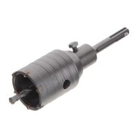 Свердло корончате по бетону 50мм + перехідник SDS Plus 100мм INTERTOOL SD-7050 Свердло корончате по бетону 50мм + перехідник SDS Plus 100мм INTERTOOL SD-7050