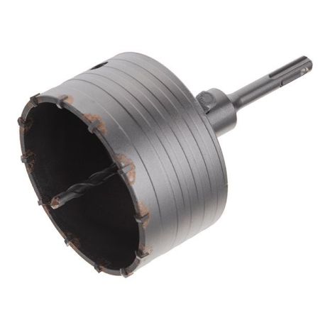 Свердло корончате по бетону 105 мм + перехідник SDS Plus 100 мм INTERTOOL SD-7105 Свердло корончате по бетону 105 мм + перехідник SDS Plus 100 мм INTERTOOL SD-7105