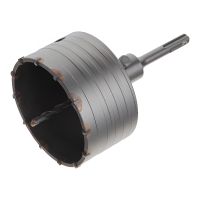 Бетонне корончате сверло 105 мм з переходником SDS-Plus 100 мм INTERTOOL SD-7105