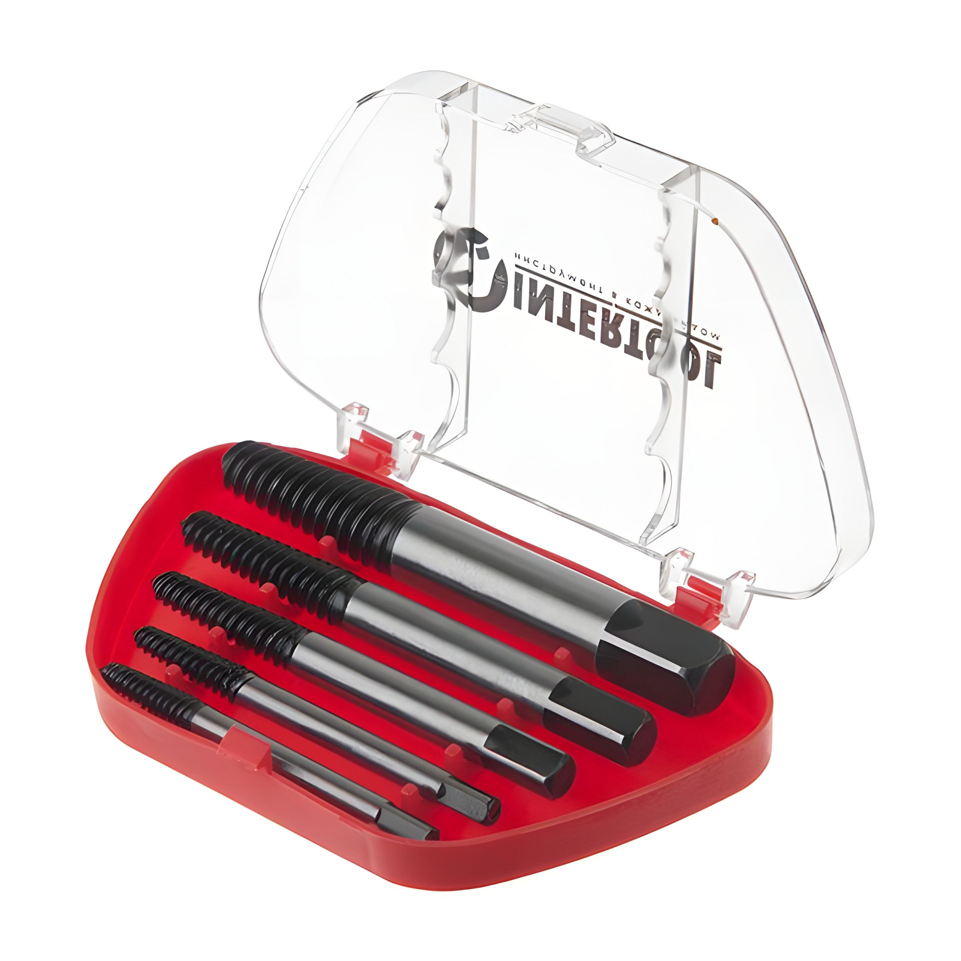 Набор экстракторов для винтов, 5 штук, INTERTOOL SD-8005 Набор экстракторов для винтов, 5 штук, INTERTOOL SD-8005