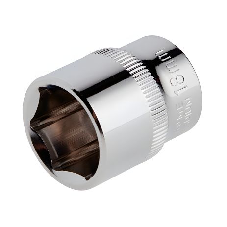 Шестигранная головка 3/8", 18×20 мм, Cr-V, STORM INTERTOOL ET-0418