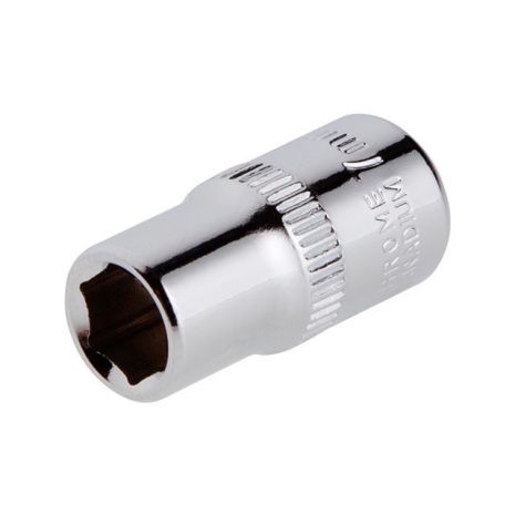 Головка шестигранна 1/4", 7×25 мм, Cr-V, STORM INTERTOOL ET-0437