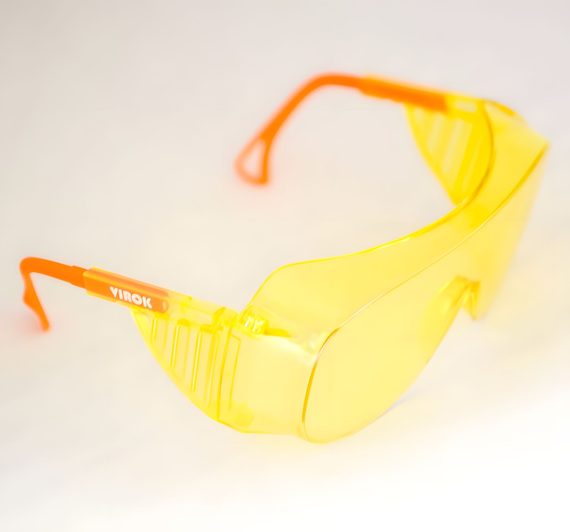 Полікарбонатні захисні окуляри жовті VIROK 82V109 Полікарбонатні захисні окуляри жовті VIROK 82V109