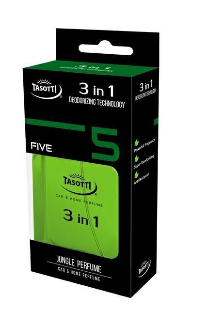 Освіжувач повітря TASOTTI спрей "3 in 1" Jungle Perfume (№5) 50 мл