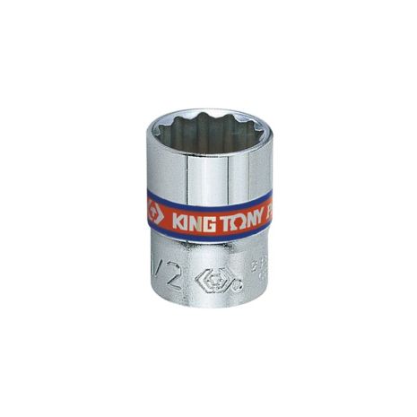 1/4"Головка торцовая дюймовая 7/16" 12PT CHROME