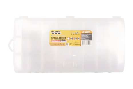 Підвісний органайзер 15" 385х200х50 мм, 23 секції, MASTERTOOL 79-3002