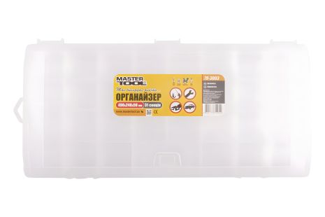 Органайзер із підвісом 19.5", 490х240х50 мм, 31 секція від MASTERTOOL 79-3003 Органайзер із підвісом 19.5", 490х240х50 мм, 31 секція від MASTERTOOL 79-3003