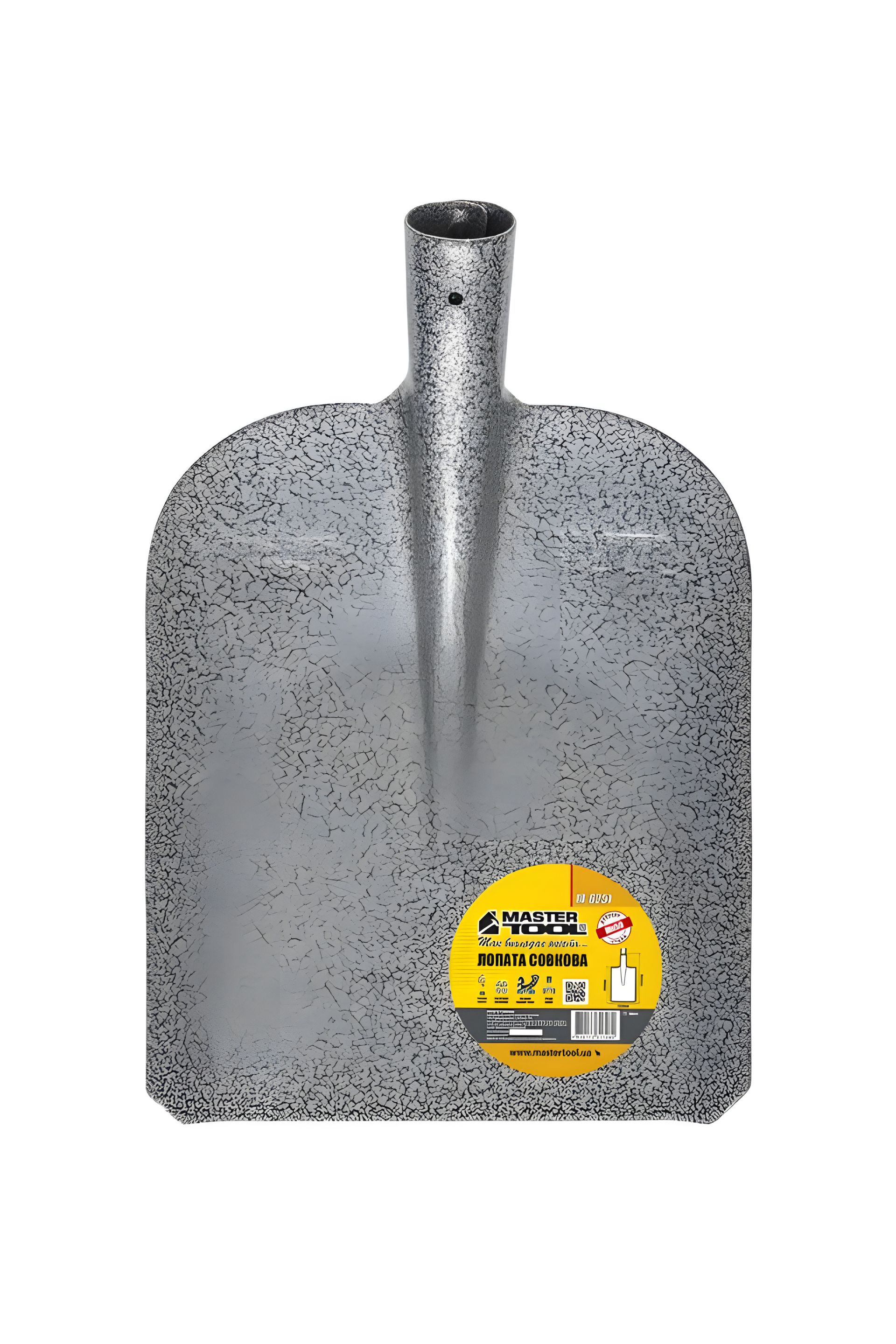 Совкова лопата 235х285х345 мм, молоткове фарбування MASTERTOOL 14-6251 Совкова лопата 235х285х345 мм, молоткове фарбування MASTERTOOL 14-6251