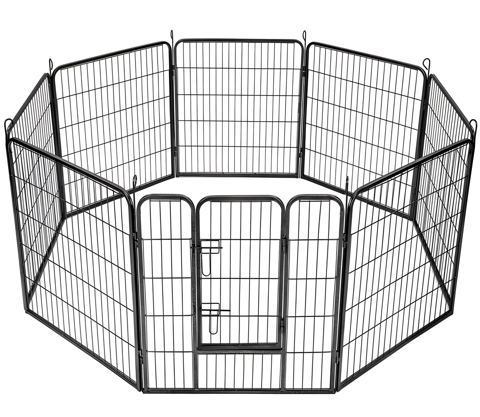 Животный вольер металлический Malatec 23769 80*80 см 8 секций Животный вольер металлический Malatec 23769 80*80 см 8 секций