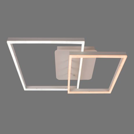 Акриловая светодиодная люстра Sirius DK5809/2 WH 128W
