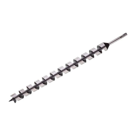 Сверло по дереву спиральное 50*600 мм INTERTOOL SW-5060