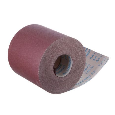 Шліфувальна шкурка INTERTOOL BT-0721, К120, 200 мм × 50 м, тканинна основа Шліфувальна шкурка INTERTOOL BT-0721, К120, 200 мм × 50 м, тканинна основа