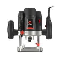 Фрезер ручной электрический 230 В, 1,2 кВт, 16000-30000 об/мин, цанга 6/8 мм, кейс INTERTOOL WT-0920